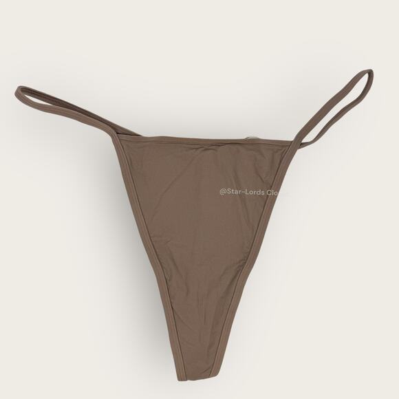 SKIMS Plus Size Underwear Bundle | 2X Fits Everybody T String Thong Umbre Oxide - Picture 4 of 6